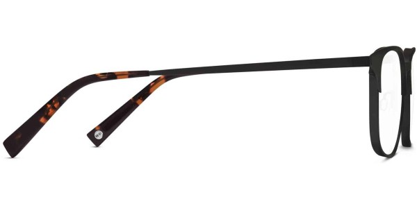 Side View Image of Campbell Eyeglasses Collection, by Warby Parker Brand, in Carbon Color
