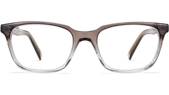 Front View Image of Wilder Eyeglasses Collection, by Warby Parker Brand, in Driftwood Fade Color