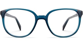 Front View Image of Eugene Eyeglasses Collection, by Warby Parker Brand, in Adriatic Crystal Color