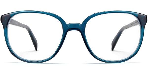 Front View Image of Eugene Eyeglasses Collection, by Warby Parker Brand, in Adriatic Crystal Color