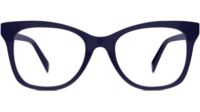 Front View Image of Hallie Eyeglasses Collection, by Warby Parker Brand, in Lapis Crystal Color