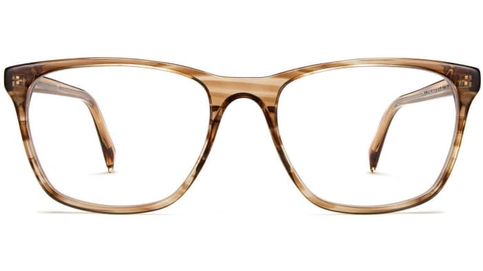 Front View Image of Yardley Eyeglasses Collection, by Warby Parker Brand, in Chestnut Crystal Color