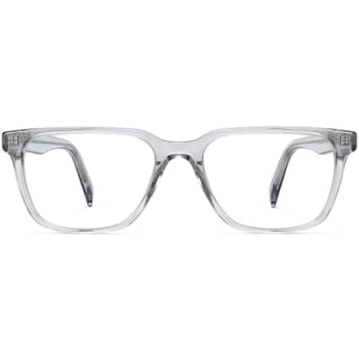 Front View Image of Gilbert Eyeglasses Collection, by Warby Parker Brand, in Sea Glass Grey Color