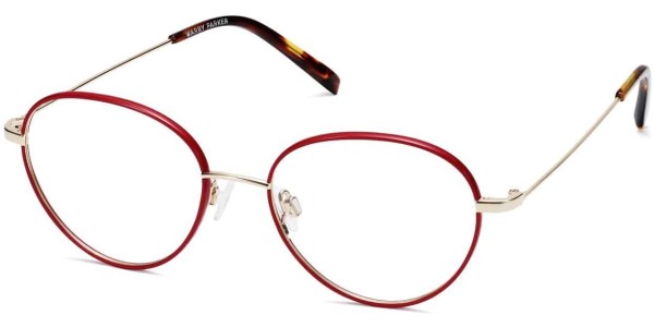 Angle View Image of Arlen Eyeglasses Collection, by Warby Parker Brand, in Wineberry with Riesling Color