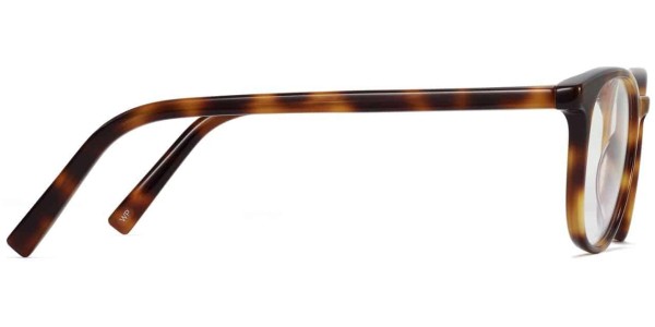 Side View Image of Durand Eyeglasses Collection, by Warby Parker Brand, in Oak Barrel Color