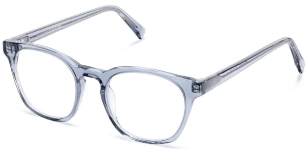 Angle View Image of Felix Eyeglasses Collection, by Warby Parker Brand, in Pacific Crystal Color