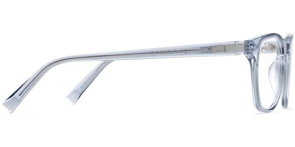 Side View Image of Felix Eyeglasses Collection, by Warby Parker Brand, in Pacific Crystal Color