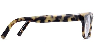 Side View Image of Kimball Eyeglasses Collection, by Warby Parker Brand, in Marzipan Tortoise Color