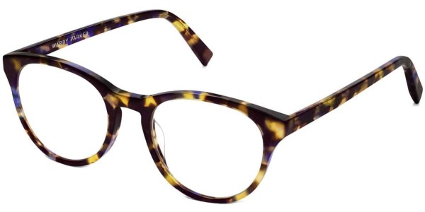 Angle View Image of Jane Eyeglasses Collection, by Warby Parker Brand, in Violet Magnolia Color