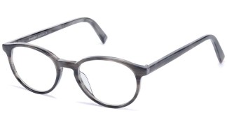 Angle View Image of Watts Eyeglasses Collection, by Warby Parker Brand, in Greystone Color