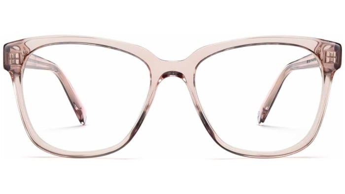 Front View Image of Francis Eyeglasses Collection, by Warby Parker Brand, in Rose Water Color
