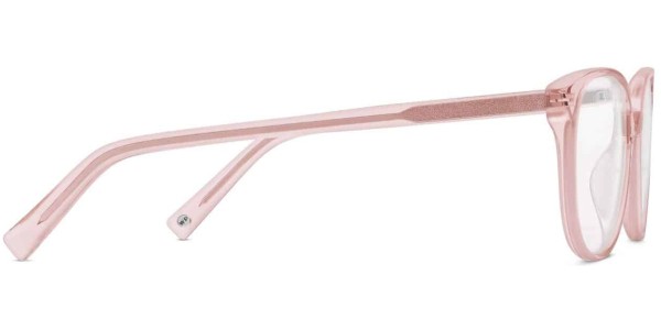 Side View Image of Eugene Eyeglasses Collection, by Warby Parker Brand, in Rose Crystal Color