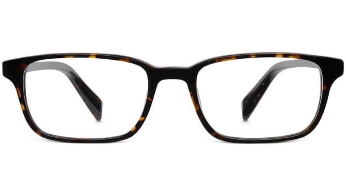 Front View Image of Wilkie Eyeglasses Collection, by Warby Parker Brand, in Whiskey Tortoise Color