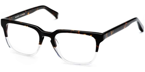 Angle View Image of Burke Eyeglasses Collection, by Warby Parker Brand, in Tennessee Whiskey Color