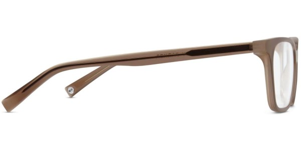 Side View Image of Barnett Eyeglasses Collection, by Warby Parker Brand, in Quail Egg Grey Color