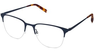Angle View Image of Wallis Eyeglasses Collection, by Warby Parker Brand, in Brushed Navy Color