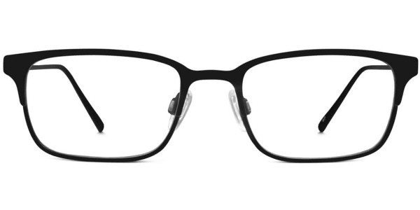 Front View Image of Hawthorne Eyeglasses Collection, by Warby Parker Brand, in Black Ink Color