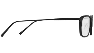Side View Image of Hawthorne Eyeglasses Collection, by Warby Parker Brand, in Black Ink Color
