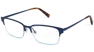 Angle View Image of James Eyeglasses Collection, by Warby Parker Brand, in Brushed Navy Color