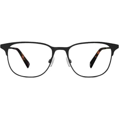 Front View Image of Campbell Eyeglasses Collection, by Warby Parker Brand, in Carbon Color