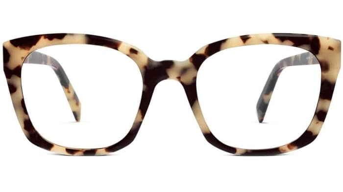 Front View Image of Aubrey Eyeglasses Collection, by Warby Parker Brand, in Marzipan Tortoise Color