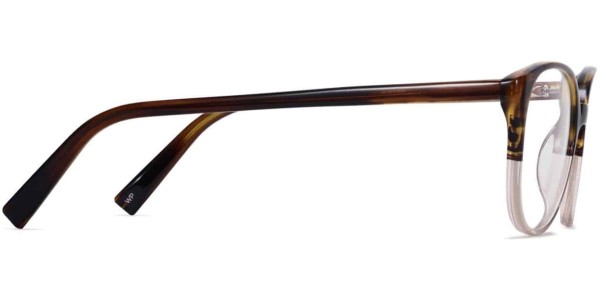 Side View Image of Eugene Eyeglasses Collection, by Warby Parker Brand, in Tea Rose Fade Color