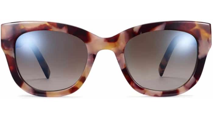 Front View Image of Gemma Sunglasses Collection, by Warby Parker Brand, in Adobe Tortoise Color