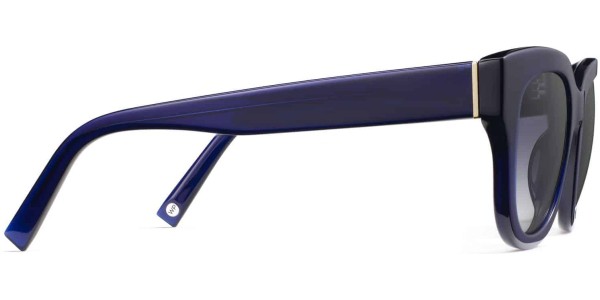 Side View Image of Gemma Sunglasses Collection, by Warby Parker Brand, in Lapis Crystal Color