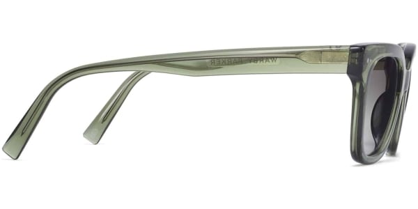 Side View Image of Beale Sunglasses Collection, by Warby Parker Brand, in Rosemary Crystal Color
