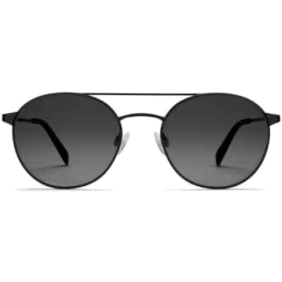 Front View Image of Fisher Sunglasses Collection, by Warby Parker Brand, in Brushed Ink Color
