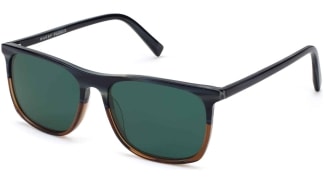Angle View Image of Fletcher Sunglasses Collection, by Warby Parker Brand, in Antique Shale Fade Color