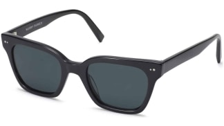 Angle View Image of Beale Sunglasses Collection, by Warby Parker Brand, in Jet Black Color