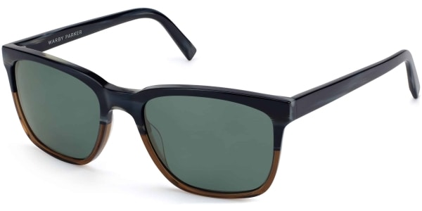 Angle View Image of Barkley Sunglasses Collection, by Warby Parker Brand, in Antique Shale Fade Color