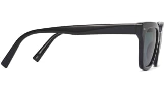Side View Image of Beale Sunglasses Collection, by Warby Parker Brand, in Jet Black Color