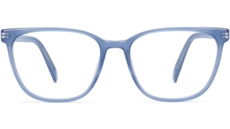 Front View Image of Esme Eyeglasses Collection, by Warby Parker Brand, in Blue Thistle Color