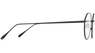 Side View Image of Gavin Eyeglasses Collection, by Warby Parker Brand, in Brushed Ink Color