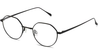 Angle View Image of Gavin Eyeglasses Collection, by Warby Parker Brand, in Brushed Ink Color