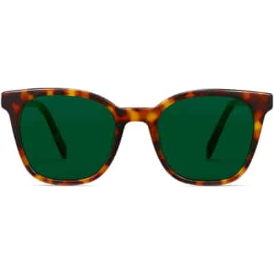 Front View Image of Griffin Sunglasses Collection, by Warby Parker Brand, in Acorn Tortoise Color