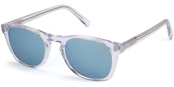 Angle View Image of Topper Sunglasses Collection, by Warby Parker Brand, in Crystal Color