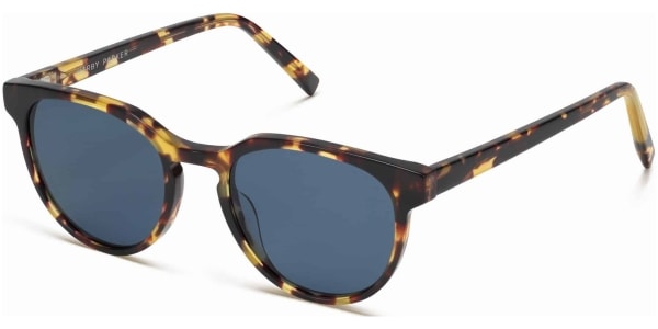 Angle View Image of Wright Sunglasses Collection, by Warby Parker Brand, in Walnut Tortoise Color