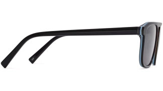 Side View Image of Lyon Sunglasses Collection, by Warby Parker Brand, in Black Sky Eclipse Color