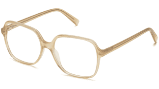 Angle View Image of Alston Eyeglasses Collection, by Warby Parker Brand, in Champagne Color