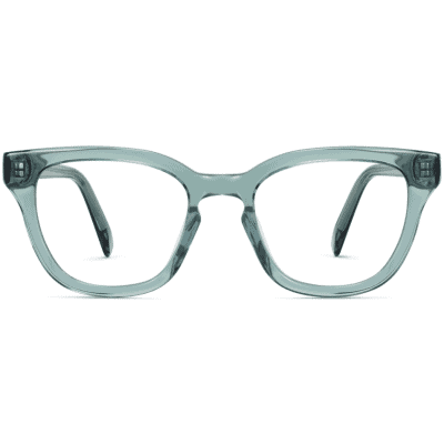 Front View Image of Della Eyeglasses Collection, by Warby Parker Brand, in Viridian Color