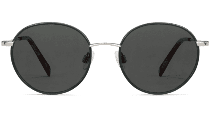 Front View Image of Duncan Sunglasses Collection, by Warby Parker Brand, in Forest Green with Polished Gold Color