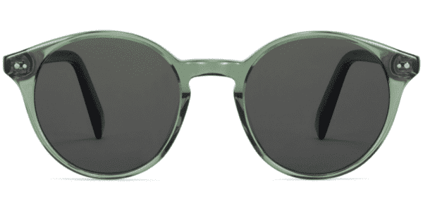 Front View Image of Morgan Sunglasses Collection, by Warby Parker Brand, in Rosemary Crystal Color