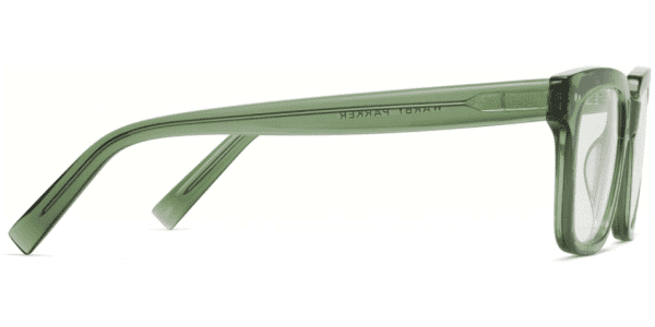 Side View Image of Winston Eyeglasses Collection, by Warby Parker Brand, in Rosemary Crystal Color