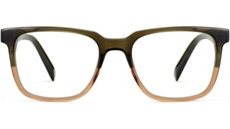 Front View Image of Chamberlain Eyeglasses Collection, by Warby Parker Brand, in Cactus Fade Color