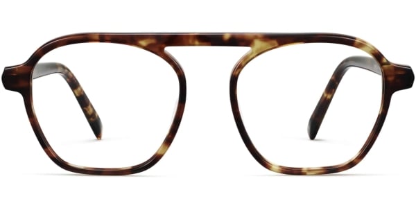 Front View Image of Dorian Eyeglasses Collection, by Warby Parker Brand, in Root Beer Color