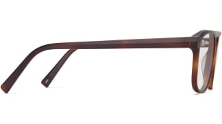 Side View Image of Lyon Eyeglasses Collection, by Warby Parker Brand, in Rye Tortoise Matte Color