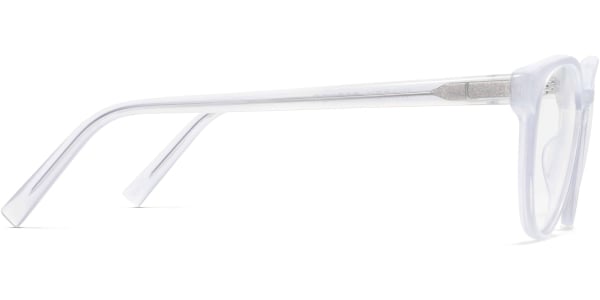 Side View Image of Wright Eyeglasses Collection, by Warby Parker Brand, in Glacier Grey Color